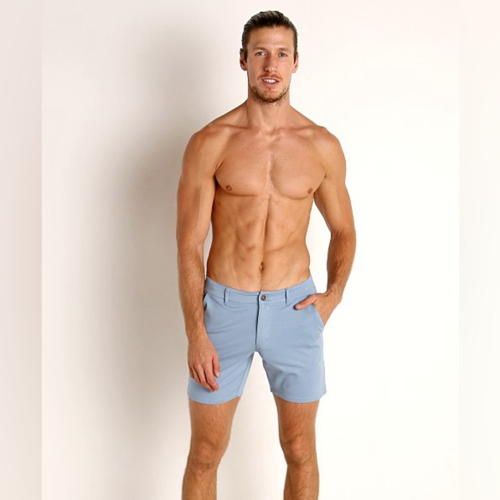 Timoteo Chelsea Light Blue Men's Shorts